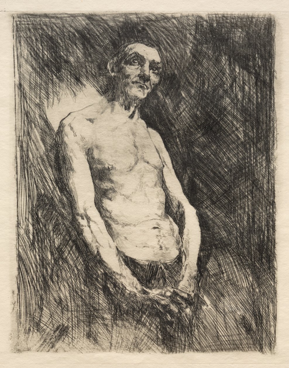 Fél Akt Férfi alakja alkotó: Robert Frederick Blum