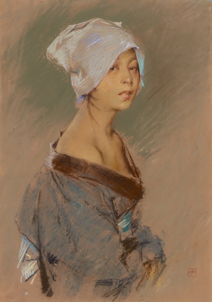 Japán lány alkotó: Robert Frederick Blum