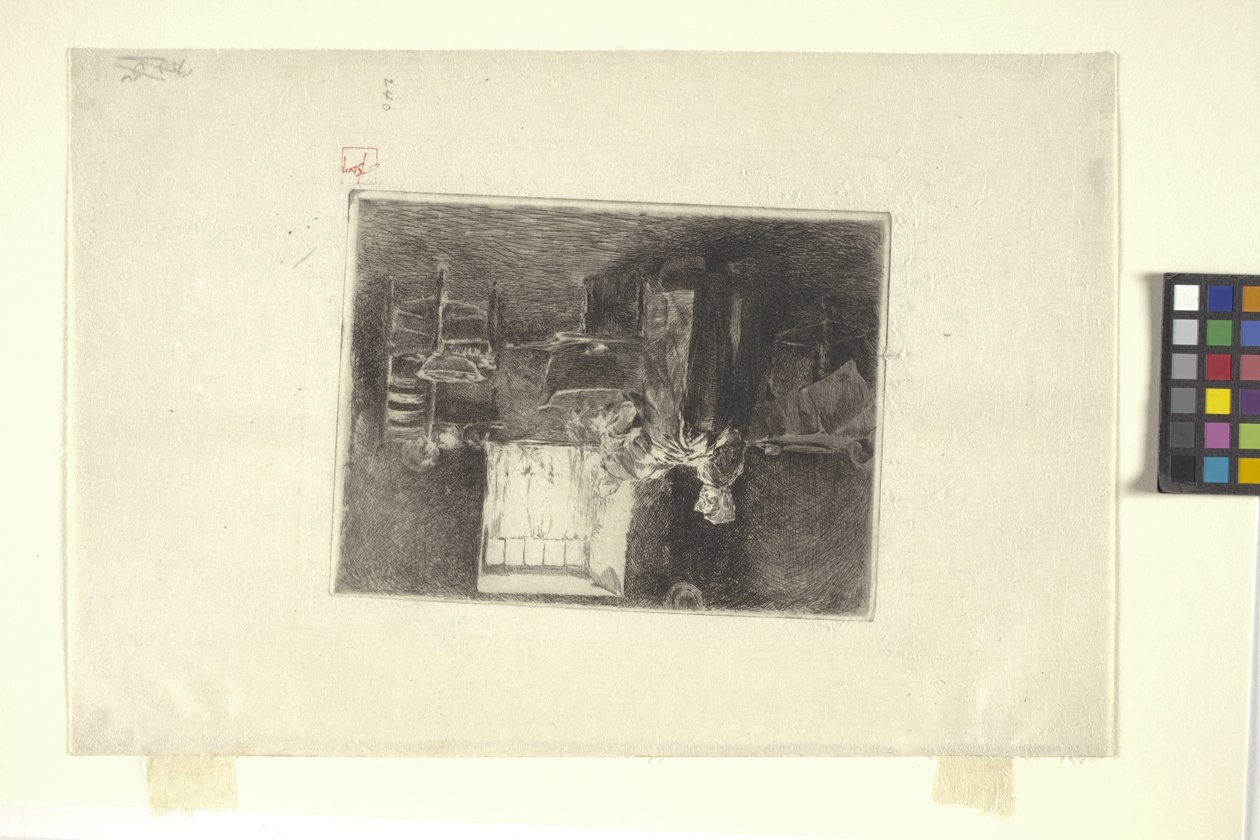 Hétfő reggel, Hollandia (tinta) alkotó: Robert Frederick Blum