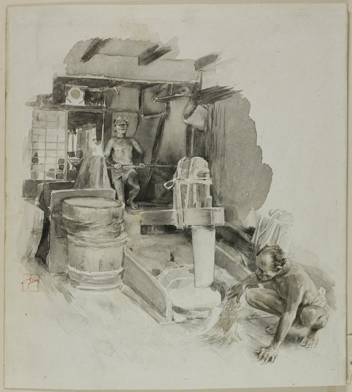 A Paddy pesztrálása alkotó: Robert Frederick Blum