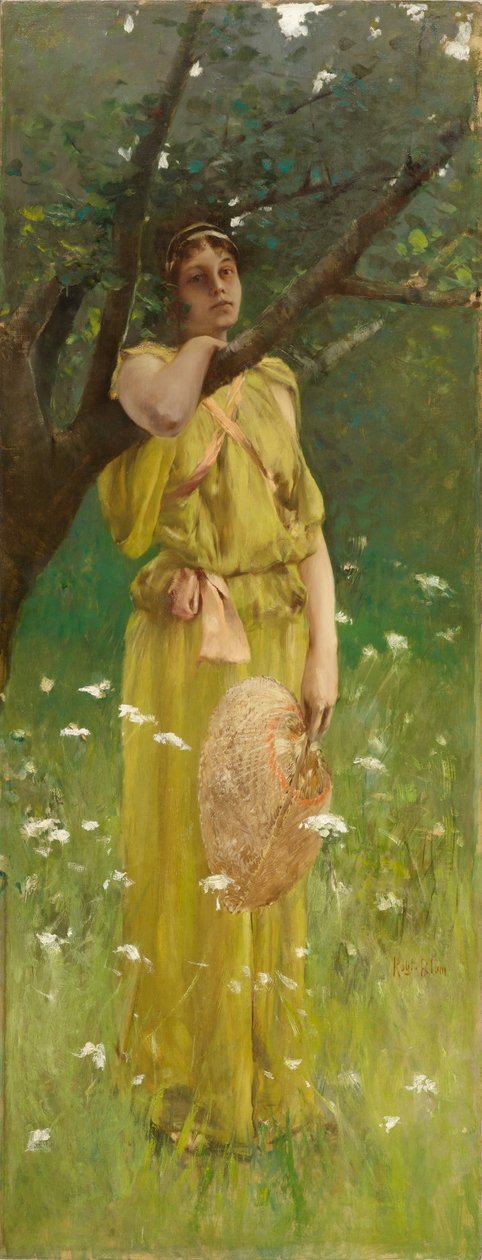 Álmodozás, 1883-1884 körül (olaj, vászon) alkotó: Robert Frederick Blum