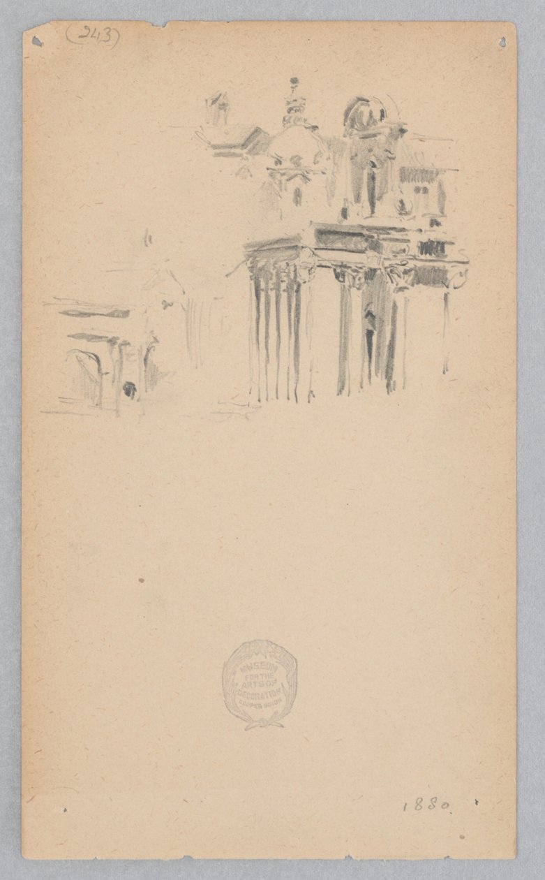 San Lorenzo Mirandában, Rómában, Olaszországban alkotó: Robert Frederick Blum