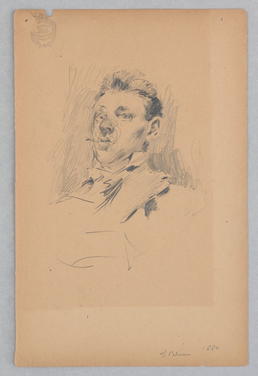 Önarckép alkotó: Robert Frederick Blum