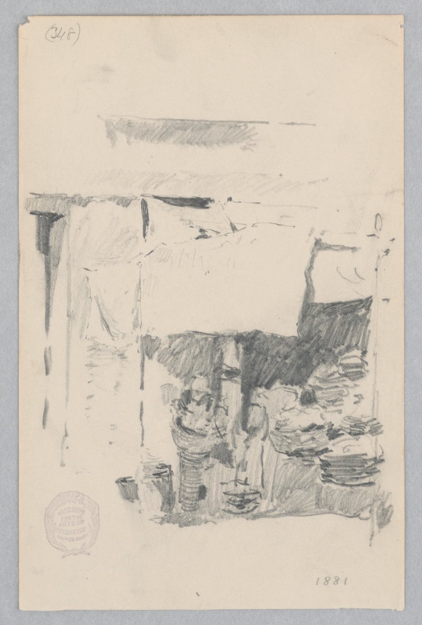 Üzlet előlapja alkotó: Robert Frederick Blum