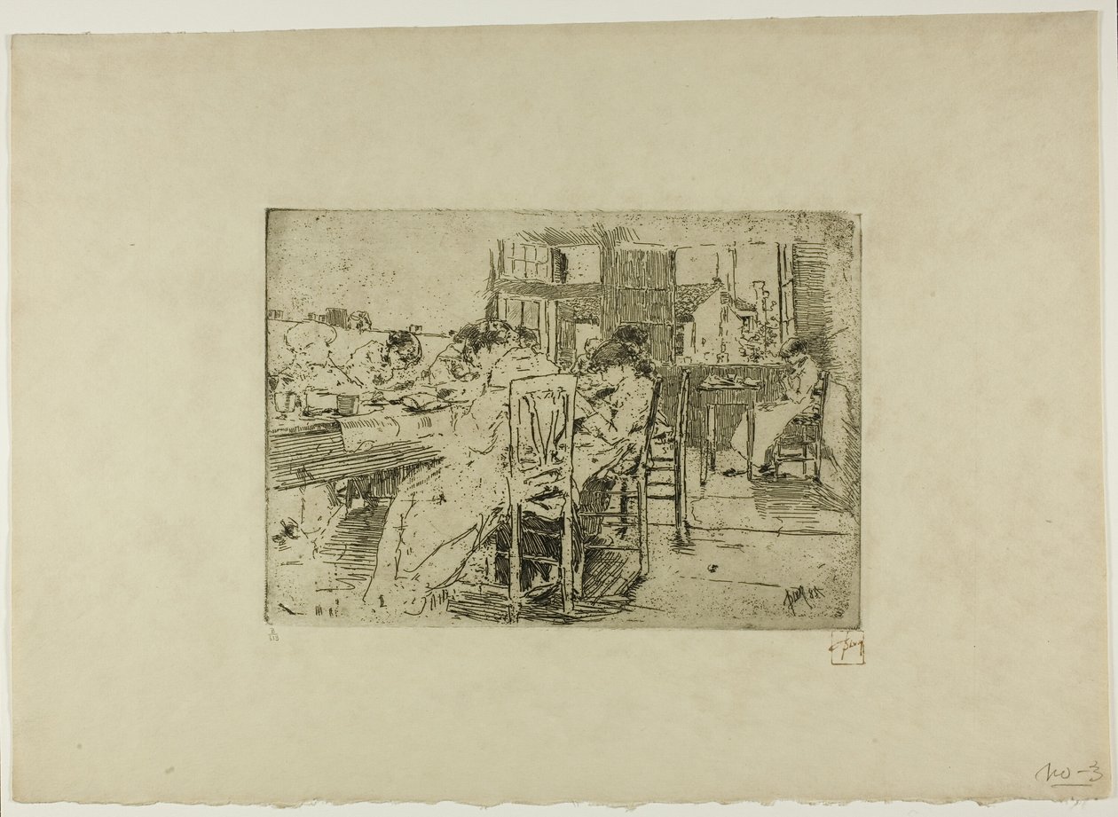 Cím nélkül (Girls Saying Grace) alkotó: Robert Frederick Blum