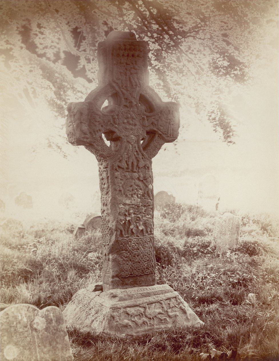 The South High Cross, Kells, Co. Meath, Írország (szépia fotó) alkotó: Robert French