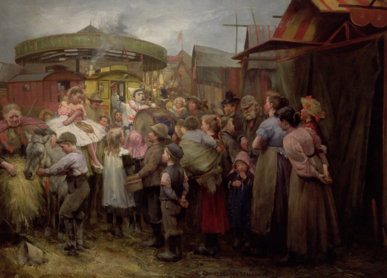 Falusi karnevál Sziasztok! Szia! Szia! 1890-es évek alkotó: Robert Gemmell Hutchison