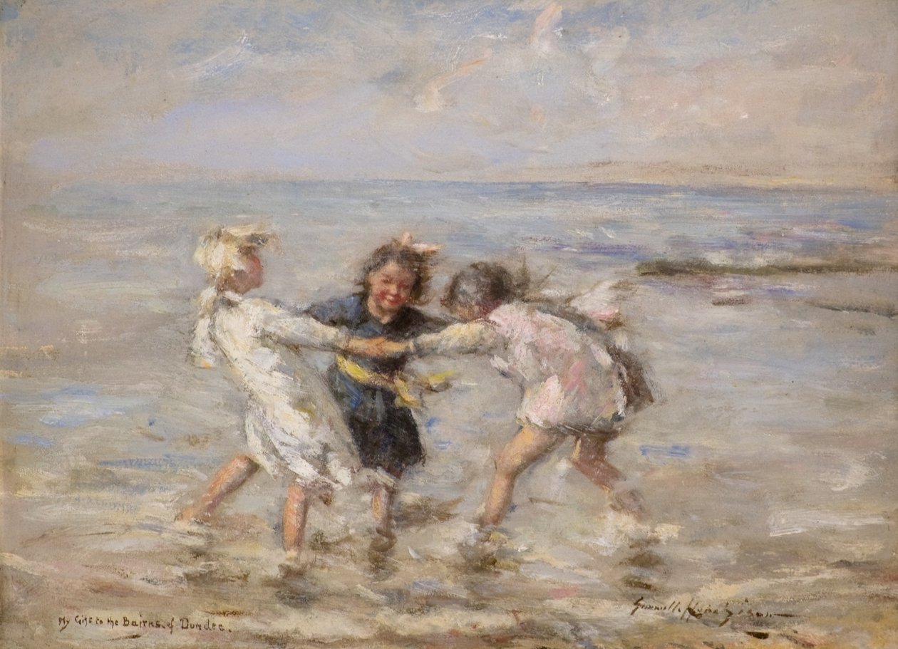 Frolic in the Sea (olaj a fedélzeten) alkotó: Robert Gemmell Hutchison