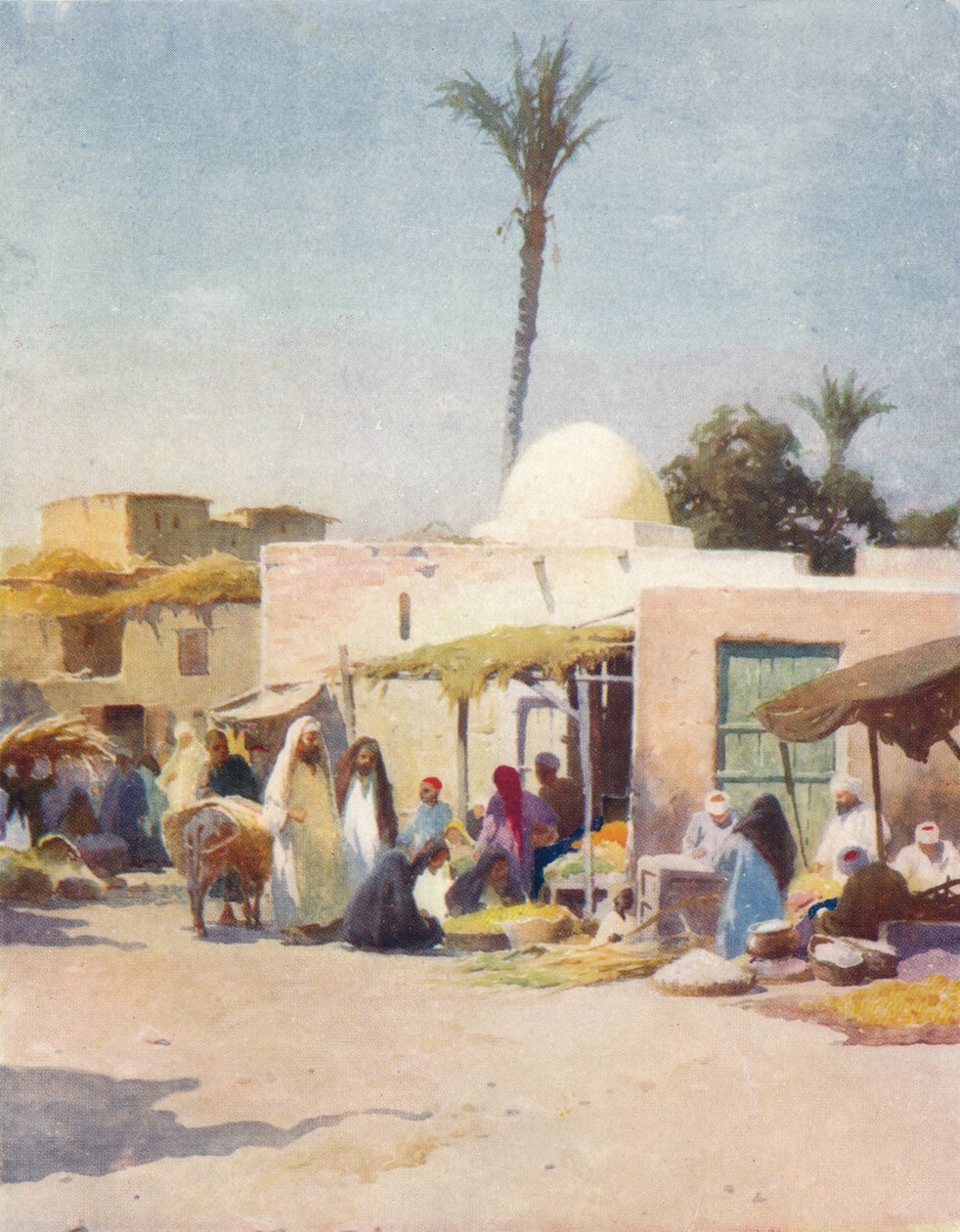 Egy sarok a piactéren, 1880, 1904 alkotó: Robert George Talbot Kelly