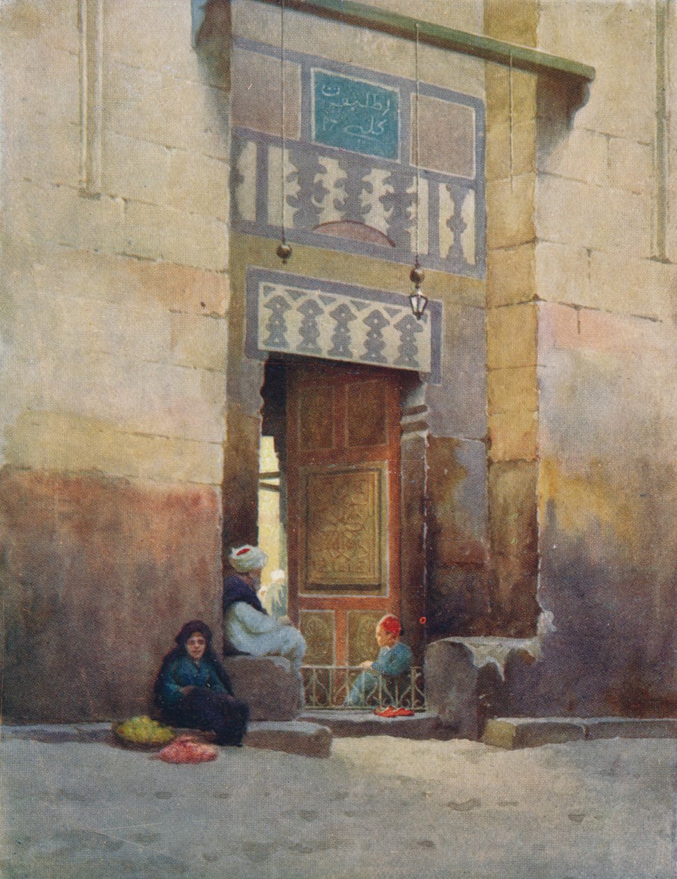 Mecsetajtó, Kairó, 1880, 1904 alkotó: Robert George Talbot Kelly