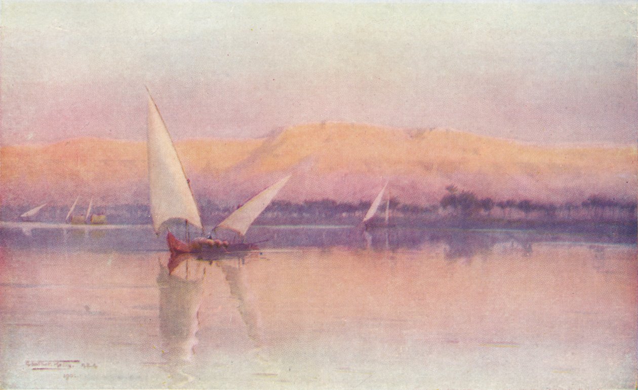Nílusi utófény, 1880, 1904 alkotó: Robert George Talbot Kelly