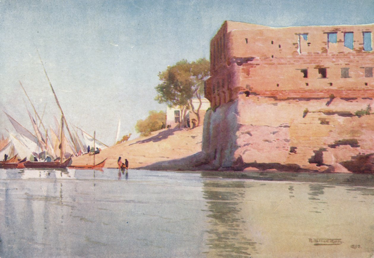 Egy romos palota Mit Gamrnál, 1880, 1904 alkotó: Robert George Talbot Kelly