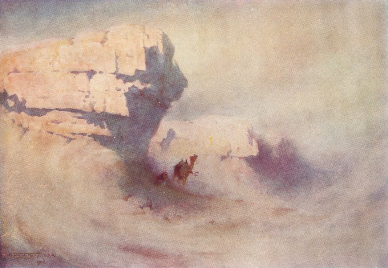Homokvihar, 1880, 1904 alkotó: Robert George Talbot Kelly