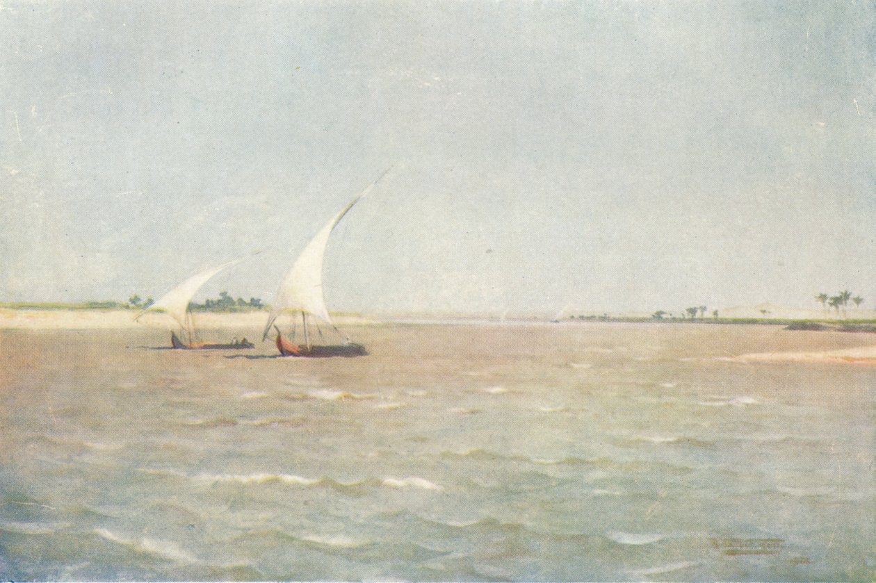 Északi szél a Felső-Níluson, 1880, 1904 alkotó: Robert George Talbot Kelly