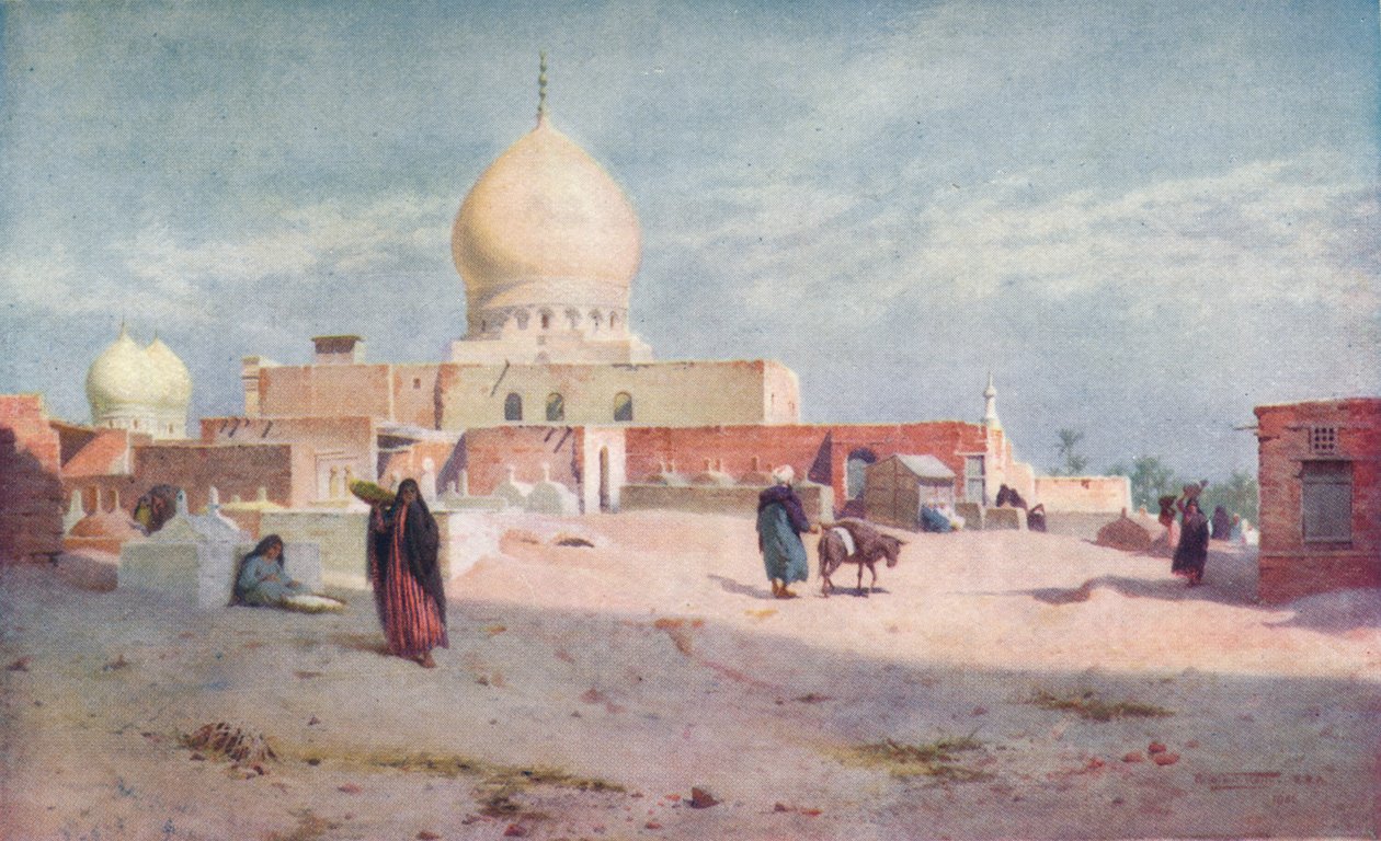 Sheykhs sírja Damiettában, 1880, 1904 alkotó: Robert George Talbot Kelly