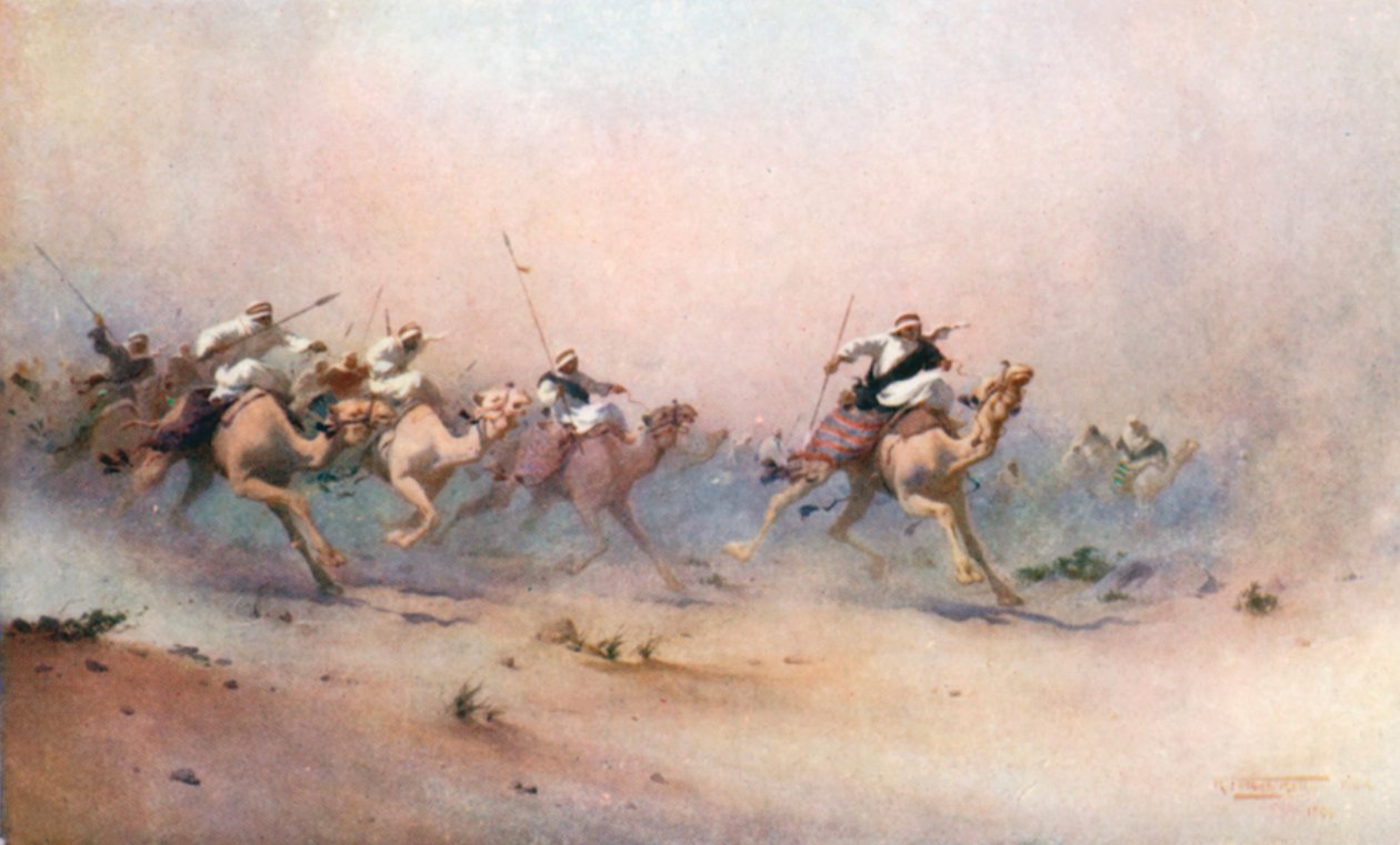 Viharvert (színes litográfia) alkotó: Robert George Talbot Kelly