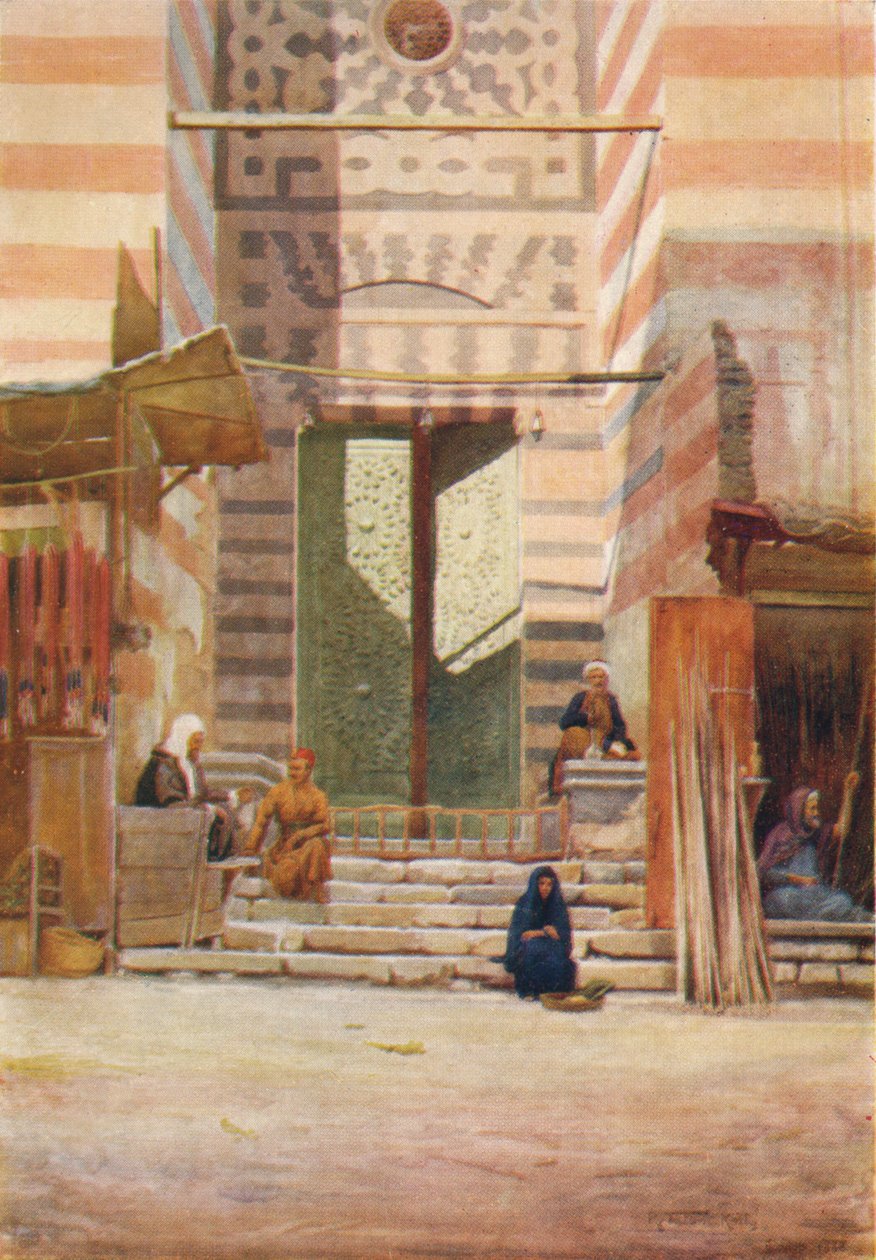 El-Maristan El-Kelaun bronzajtói, 1880, 1904 alkotó: Robert George Talbot Kelly