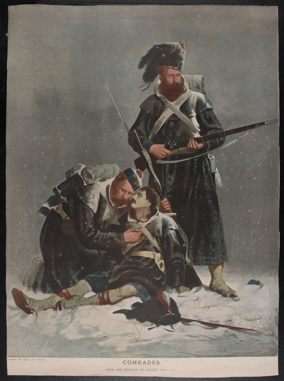 Elvtársak, 1878 kb alkotó: Robert Gibb