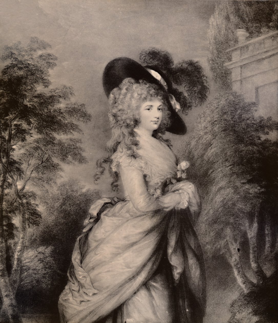 Georgiana Cavendish, Devonshire hercegnője, 1894. századi XIX alkotó: Robert Graves