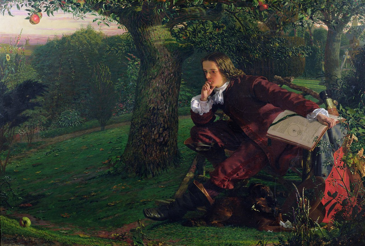 Isaac Newton mester, 1905 alkotó: Robert Hannah
