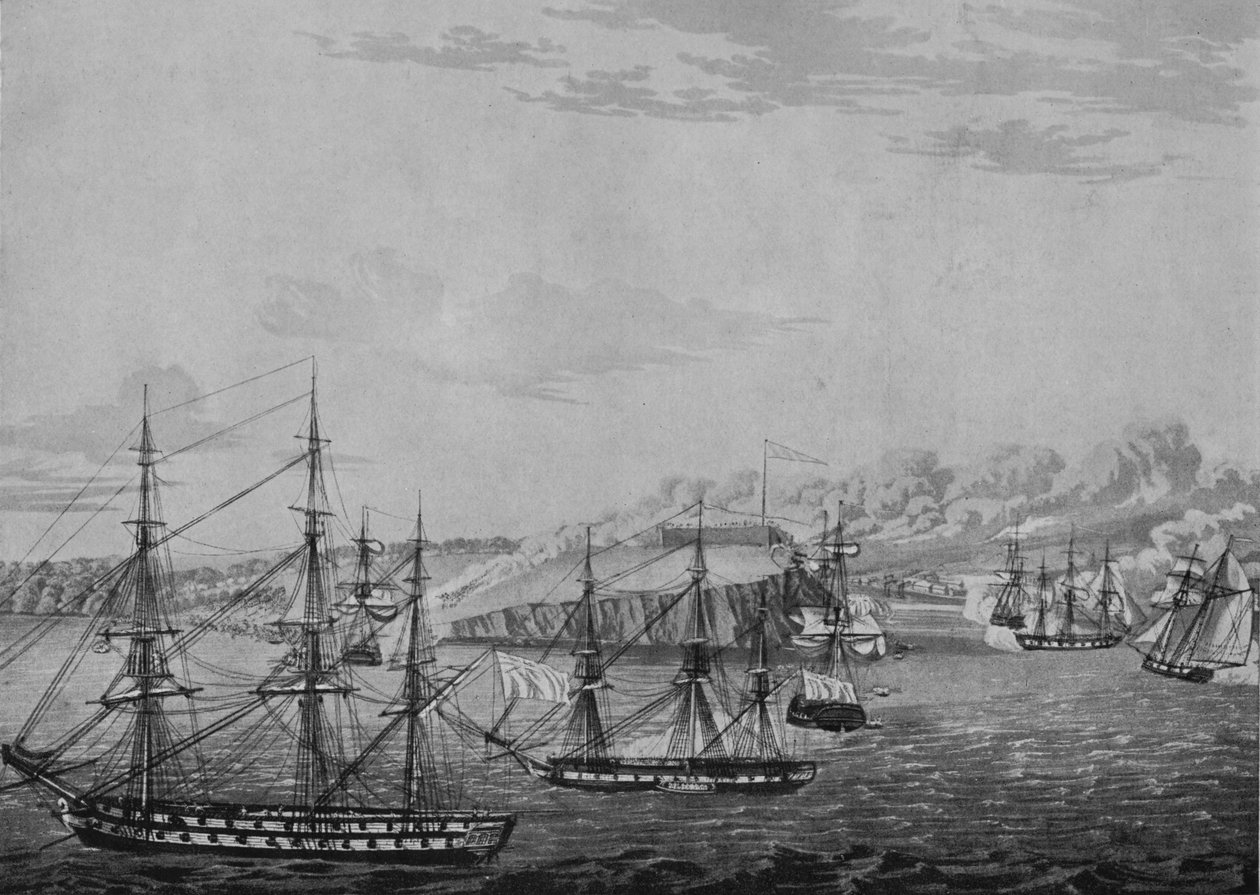 Oswego bukása, 1815 alkotó: Robert Havell