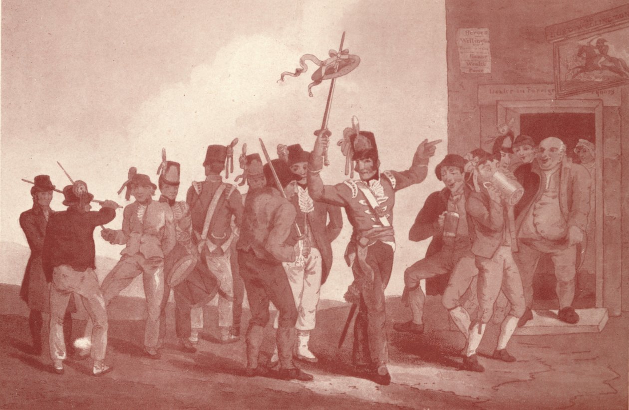 „Harmincharmadik ezred”, 1814, 1909 alkotó: Robert Havell