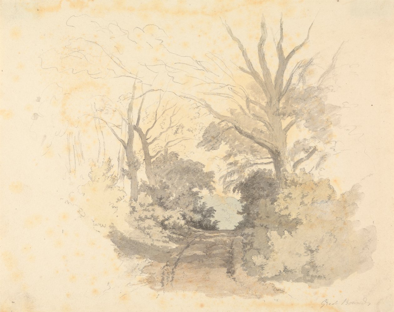 Egy Lane, Great Borside alkotó: Robert Hills