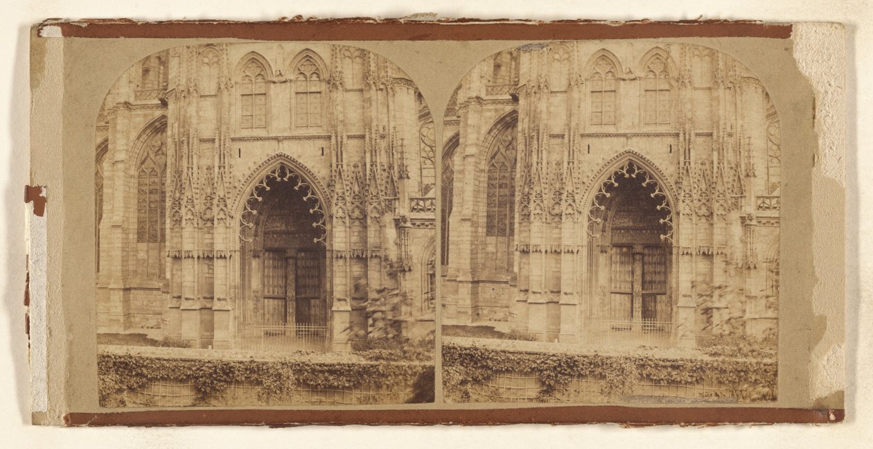 Saint-Ouen-templom, Rouen. (Déli előcsarnok.) alkotó: Robert Howlett