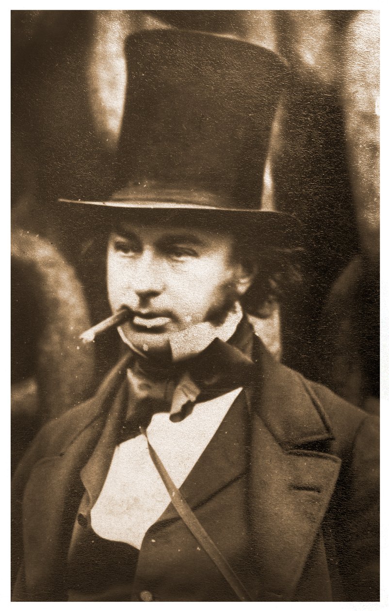 Isambard Kingdom Brunel portréja az SS Great Eastern kilövőláncainál, 1857 alkotó: Robert Howlett