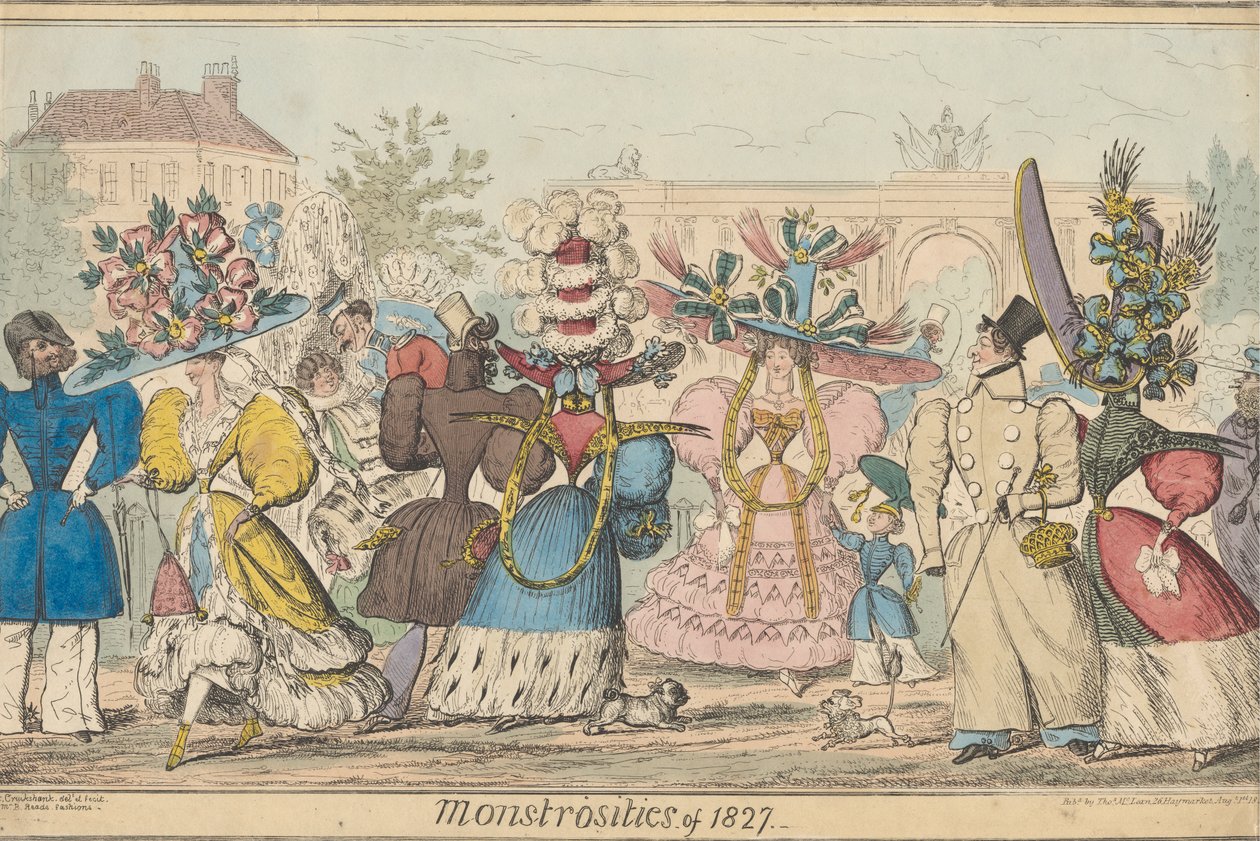 1827 szörnyűségei alkotó: Robert Isaac Cruikshank