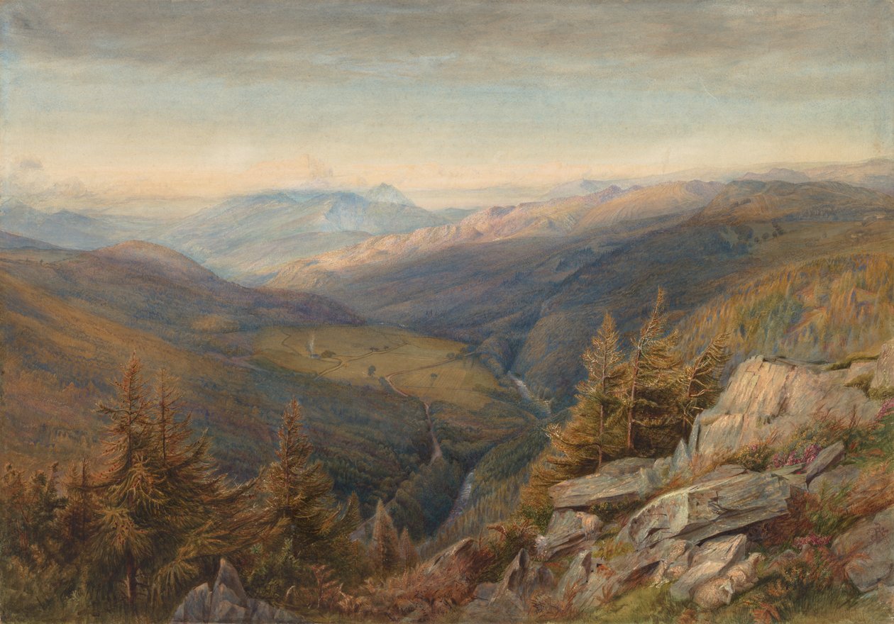 Mountain View, 1863-67. alkotó: Robert J. Pattison