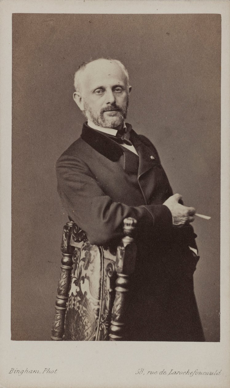 Henri Lehmann festő portréja 1814-1882, 1860 körül. alkotó: Robert Jefferson Bingham