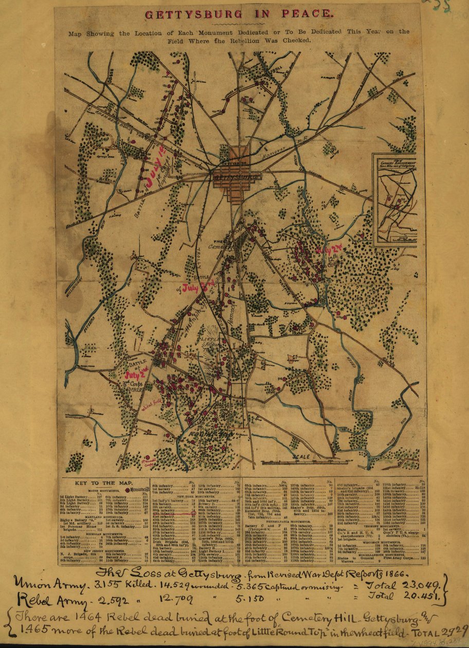 Gettysburg békében LOC gvhs01.vhs00266 alkotó: Robert Knox Sneden