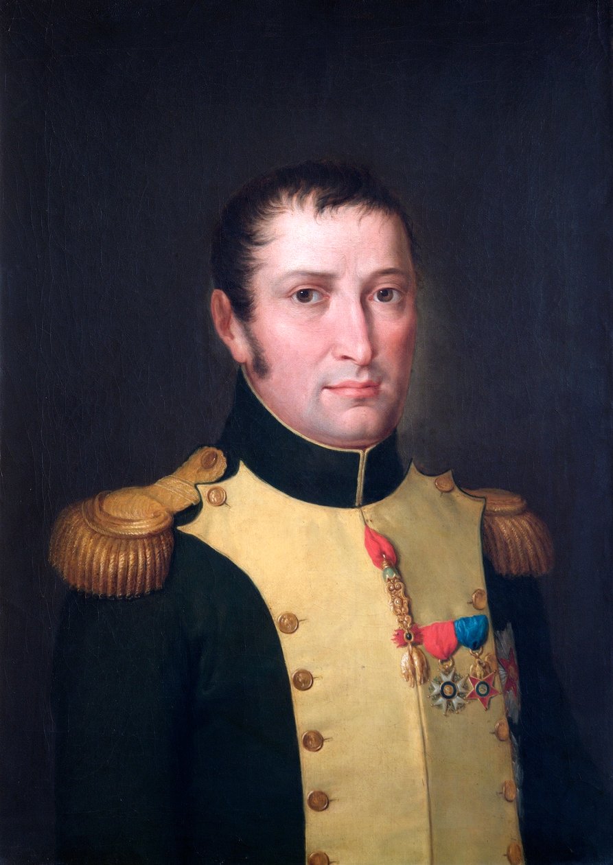 Joseph Bonaparte spanyol király portréja, 1810 alkotó: Robert Lefevre