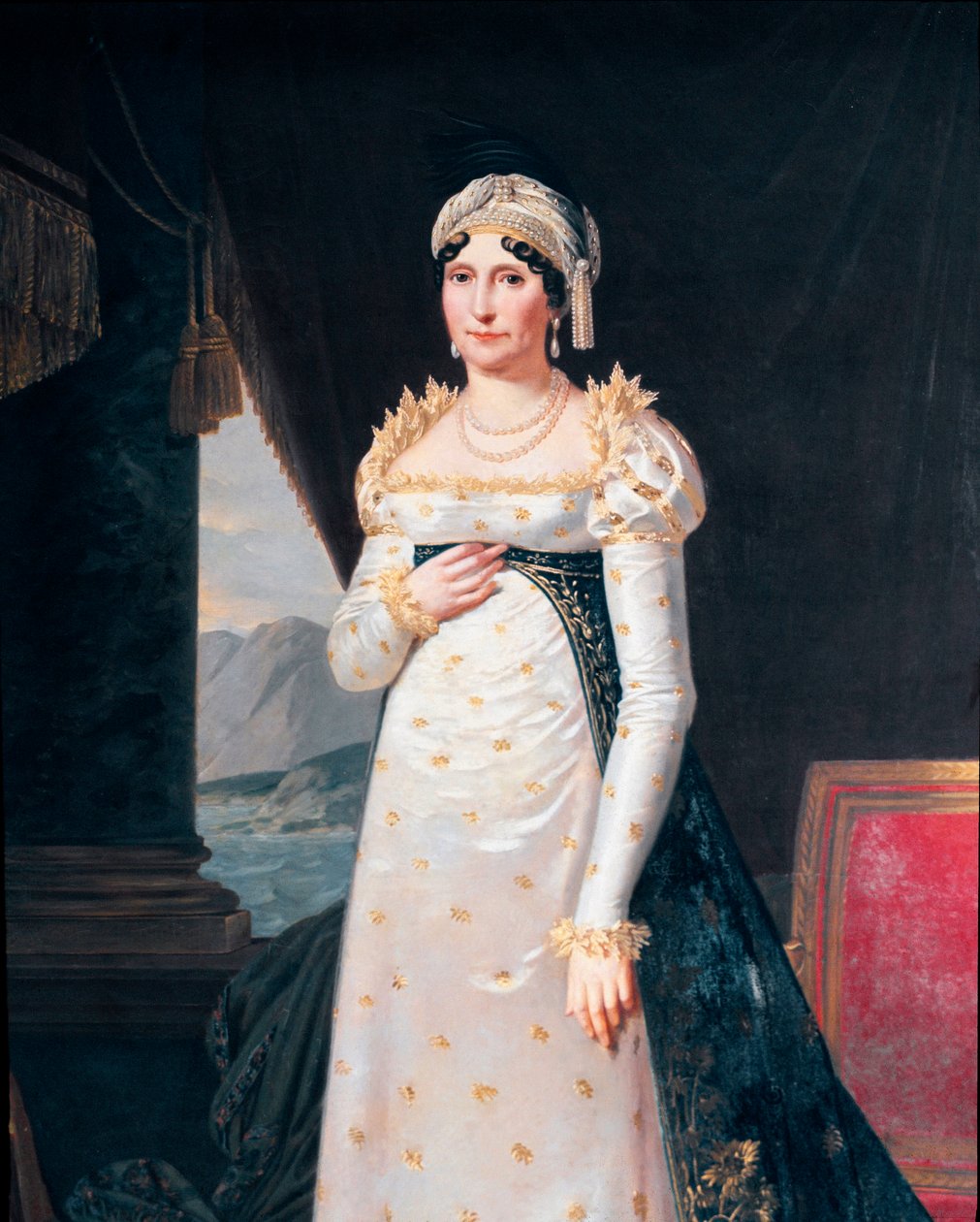 Laetitia Bonaparte (Letizia Maria Ramolino) (1750-1836), Bonaparte Napóleon anyjának portréja. Robert Lefevre (1755-1830) festménye: Museo Napoleonico, Róma alkotó: Robert Lefevre
