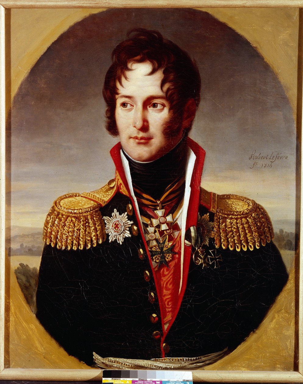 Pjotr Alekszandrovics Csicserin (1778-1848) portréja (Pjotr Alekszandrovics Csicserin) alkotó: Robert Lefevre