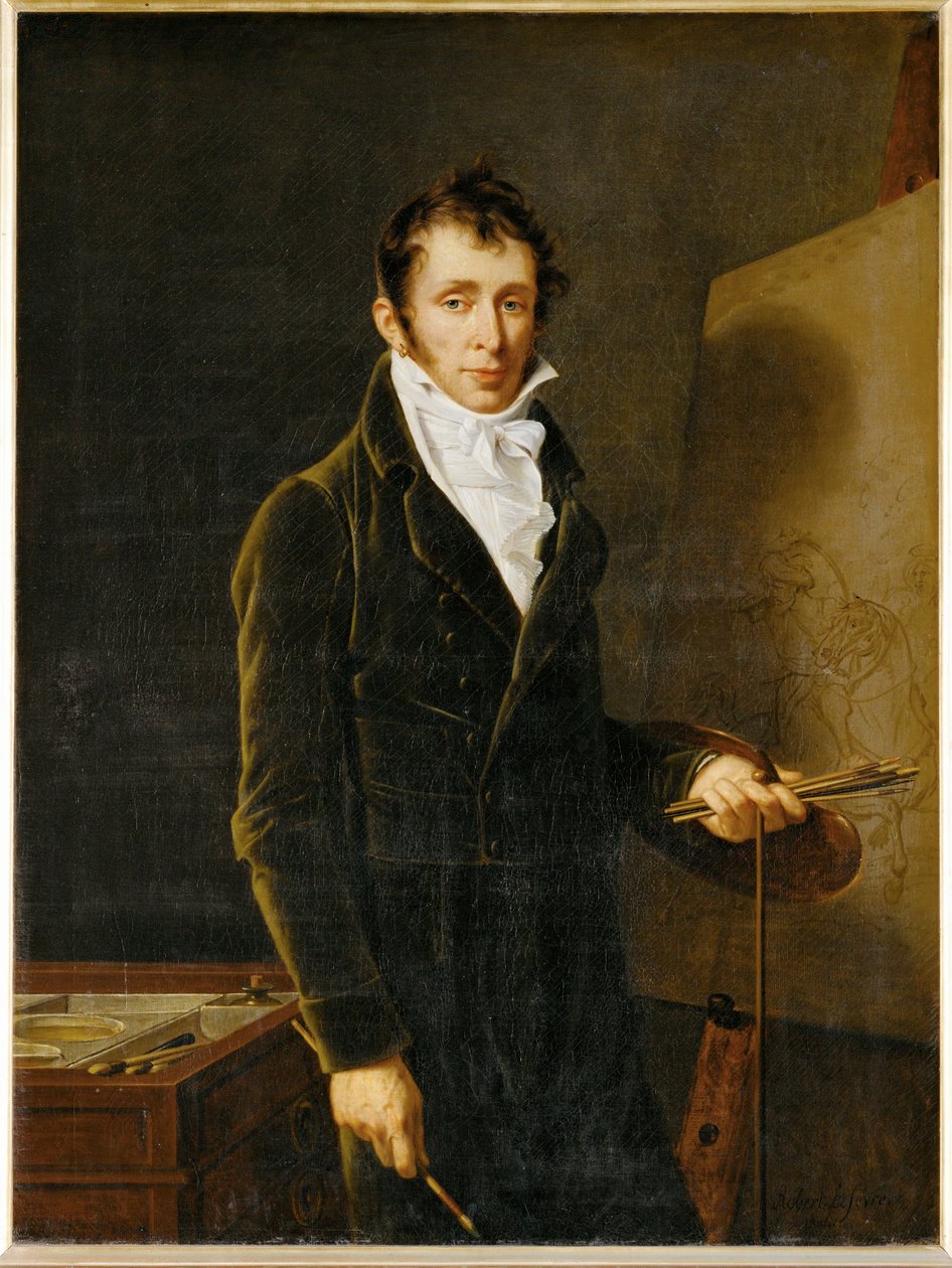 A festő Carle Vernet ... alkotó: Robert Lefevre