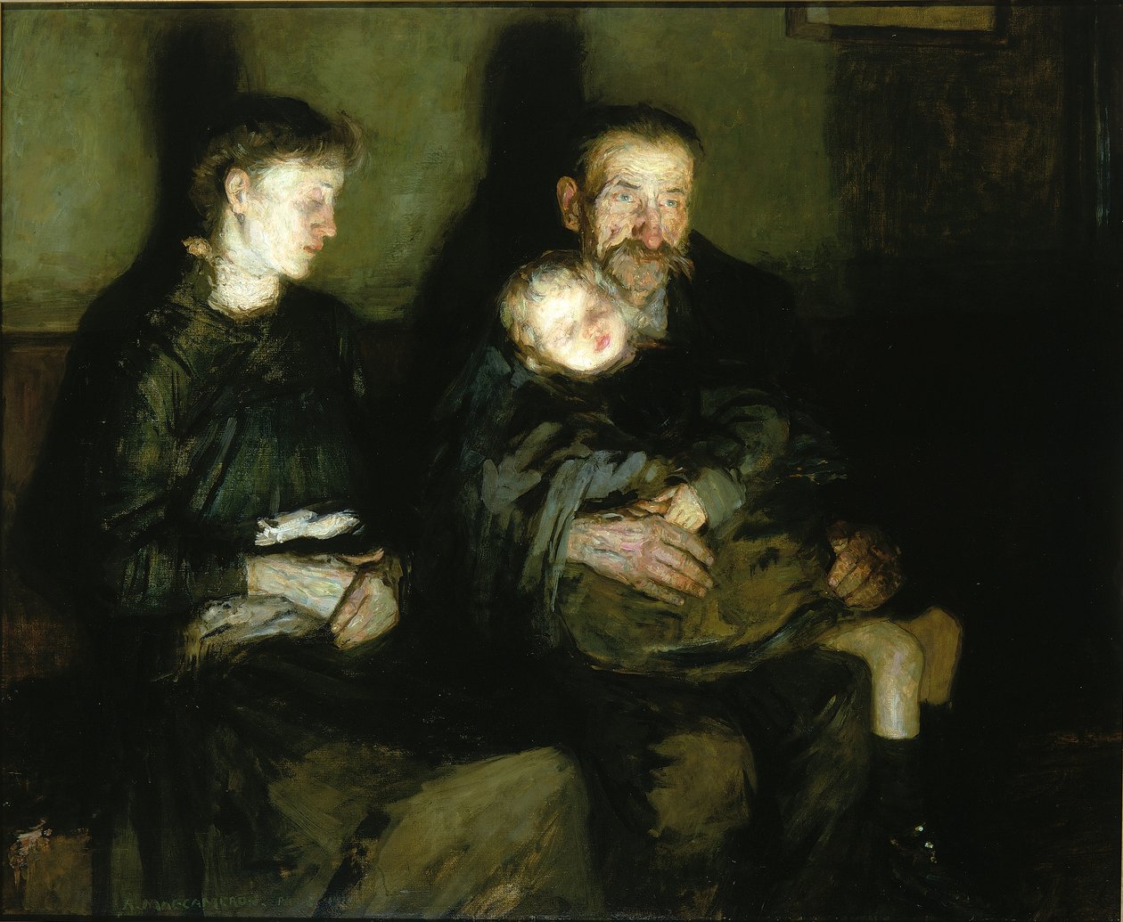 Doktorra várva, 1910. alkotó: Robert MacCameron