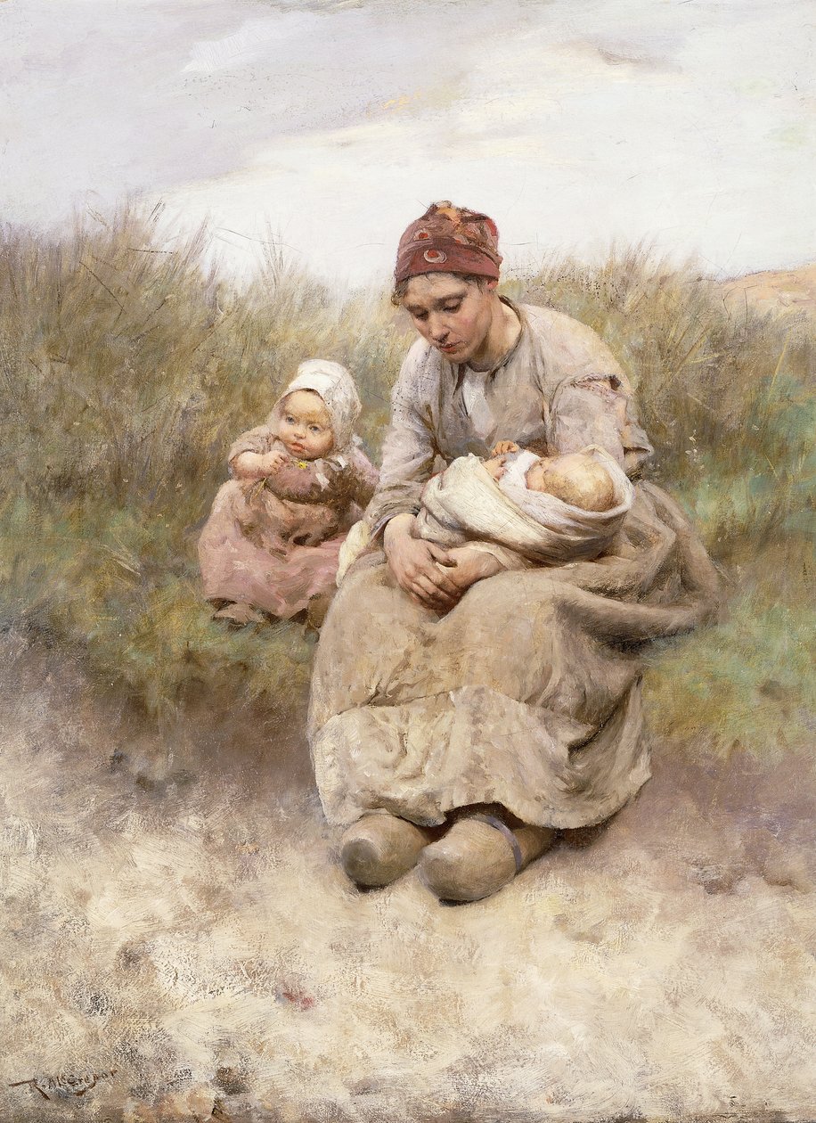 Anya és gyermek, alkotó: Robert McGregor