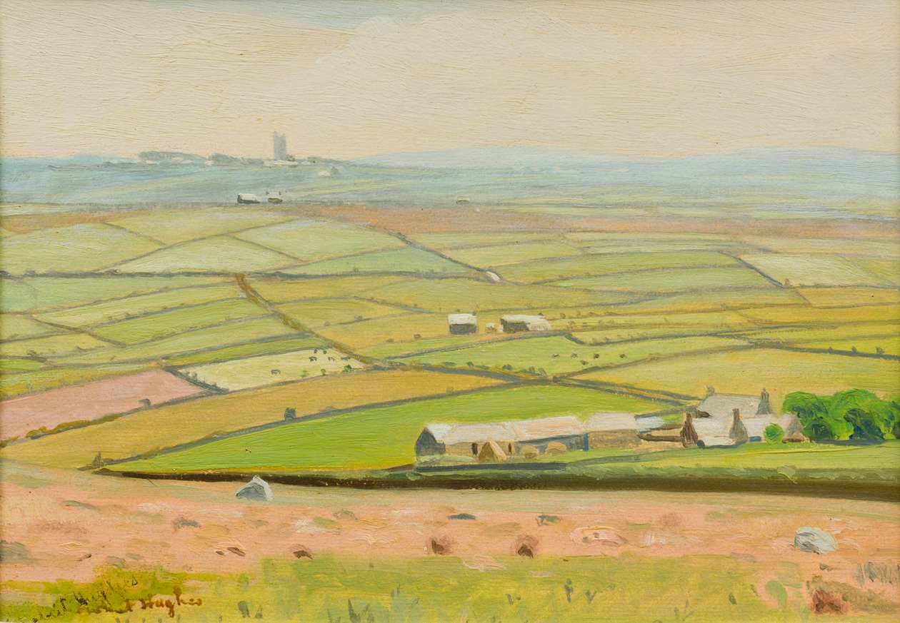 Zennor (olaj, tábla) alkotó: Robert Morson Hughes