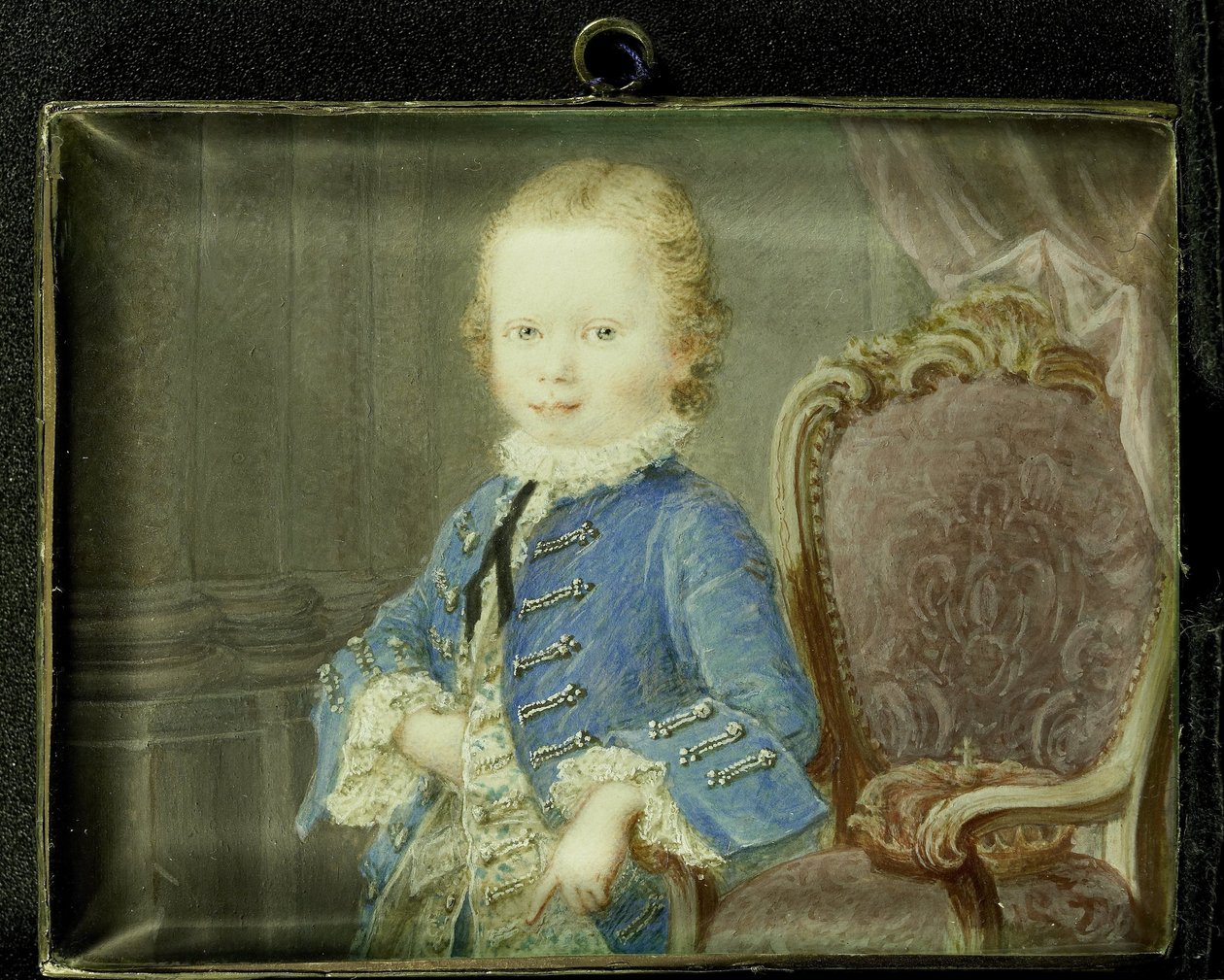 V. Vilmos (1748-1806), Orange-Nassau hercege, gyermekként alkotó: Robert Mussard