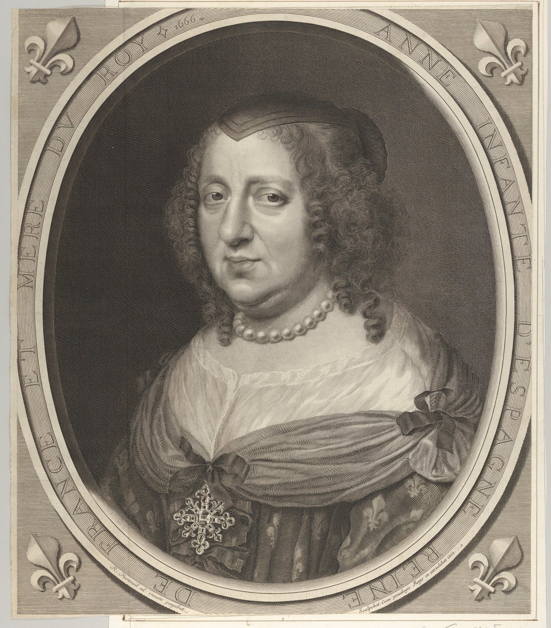 Ausztriai Anna alkotó: Robert Nanteuil