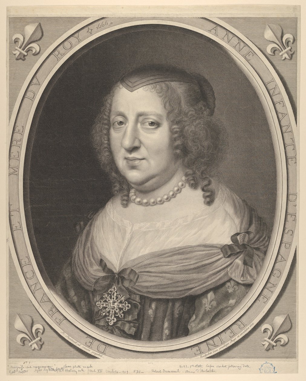 Ausztriai Anna alkotó: Robert Nanteuil