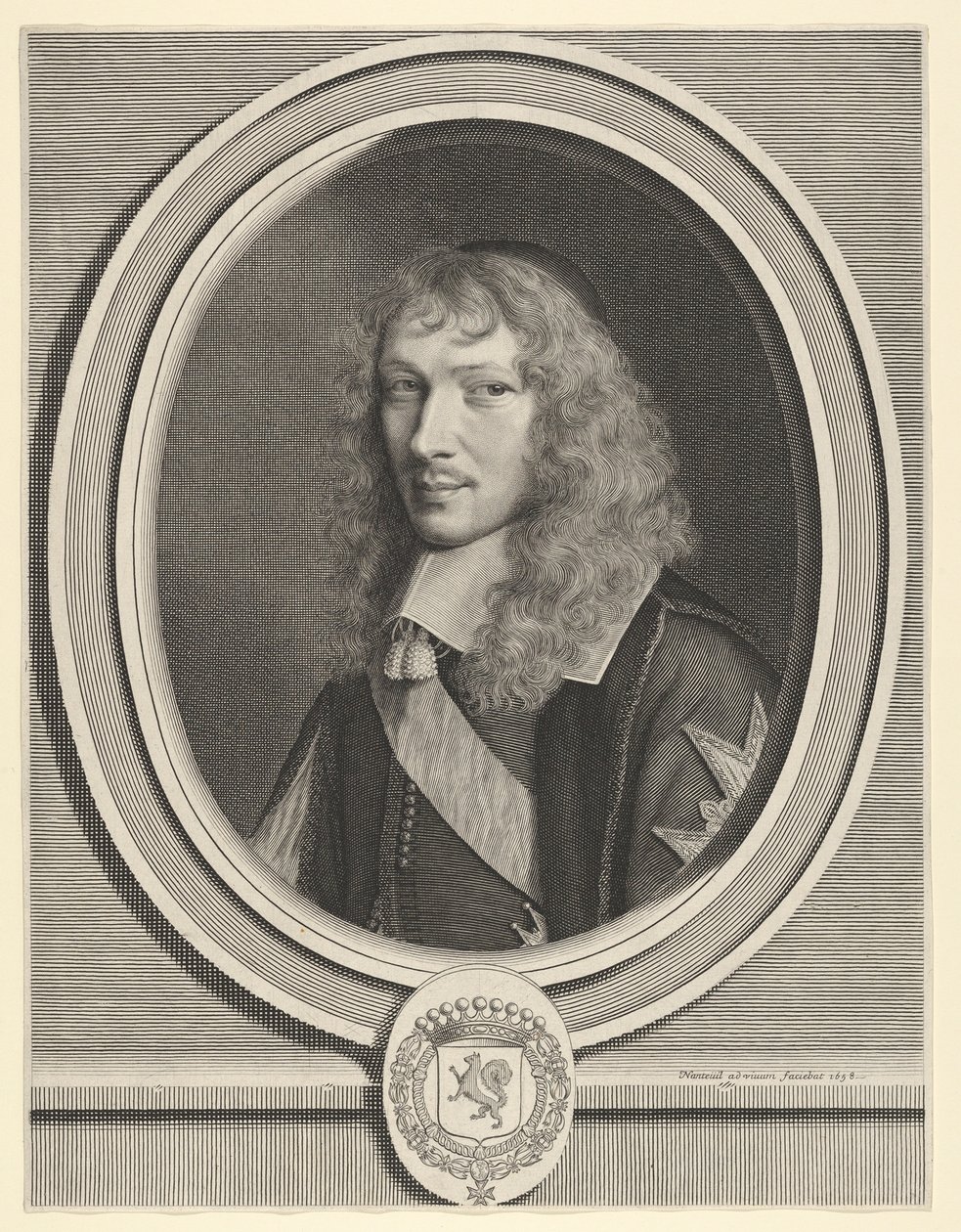 Basil Fouquet, 1658. alkotó: Robert Nanteuil