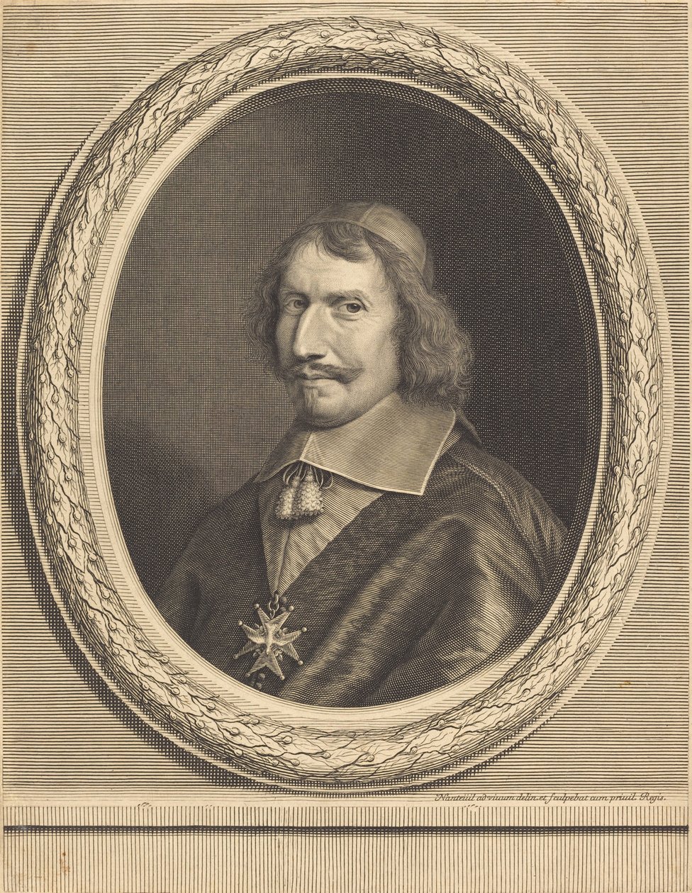Antonio Barberini bíboros alkotó: Robert Nanteuil