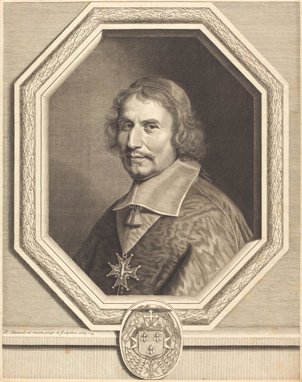 Antonio Barberini bíboros alkotó: Robert Nanteuil