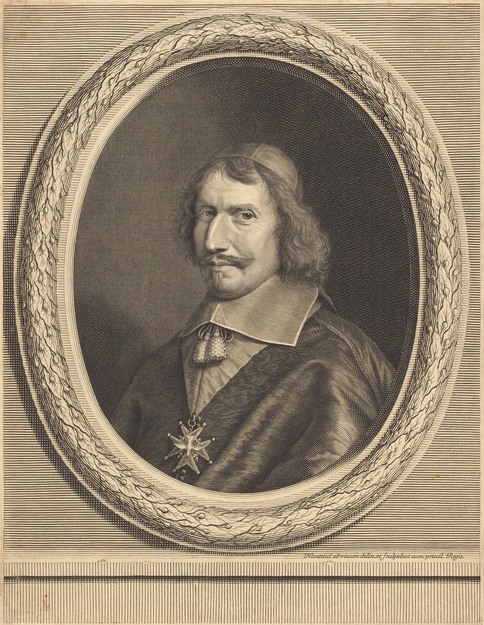 Antonio Barberini bíboros alkotó: Robert Nanteuil