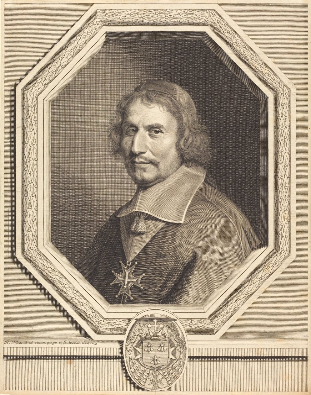 Antonio Barberini bíboros alkotó: Robert Nanteuil