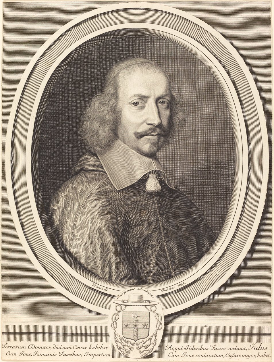 Jules Mazarin bíboros alkotó: Robert Nanteuil