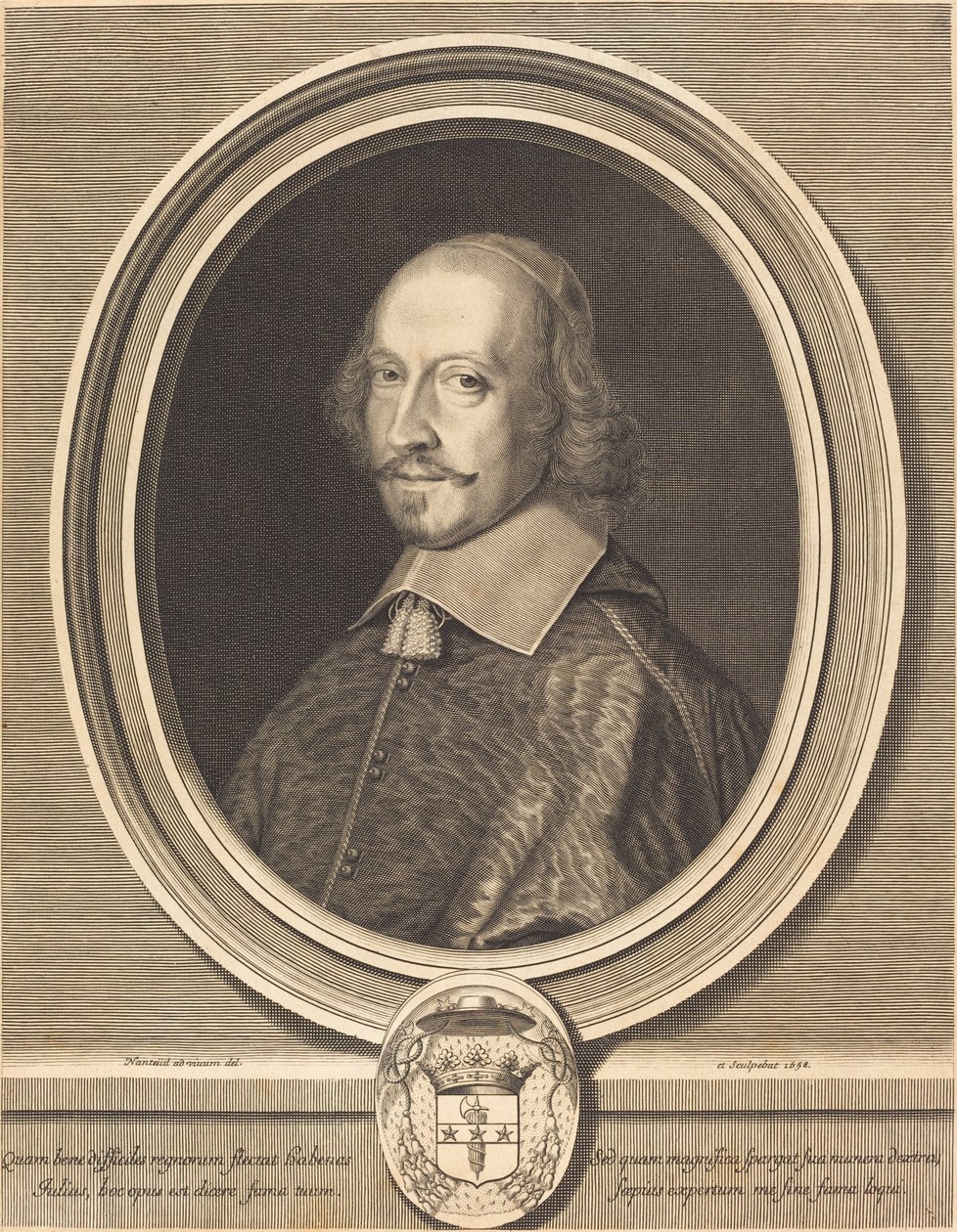 Jules Mazarin bíboros alkotó: Robert Nanteuil